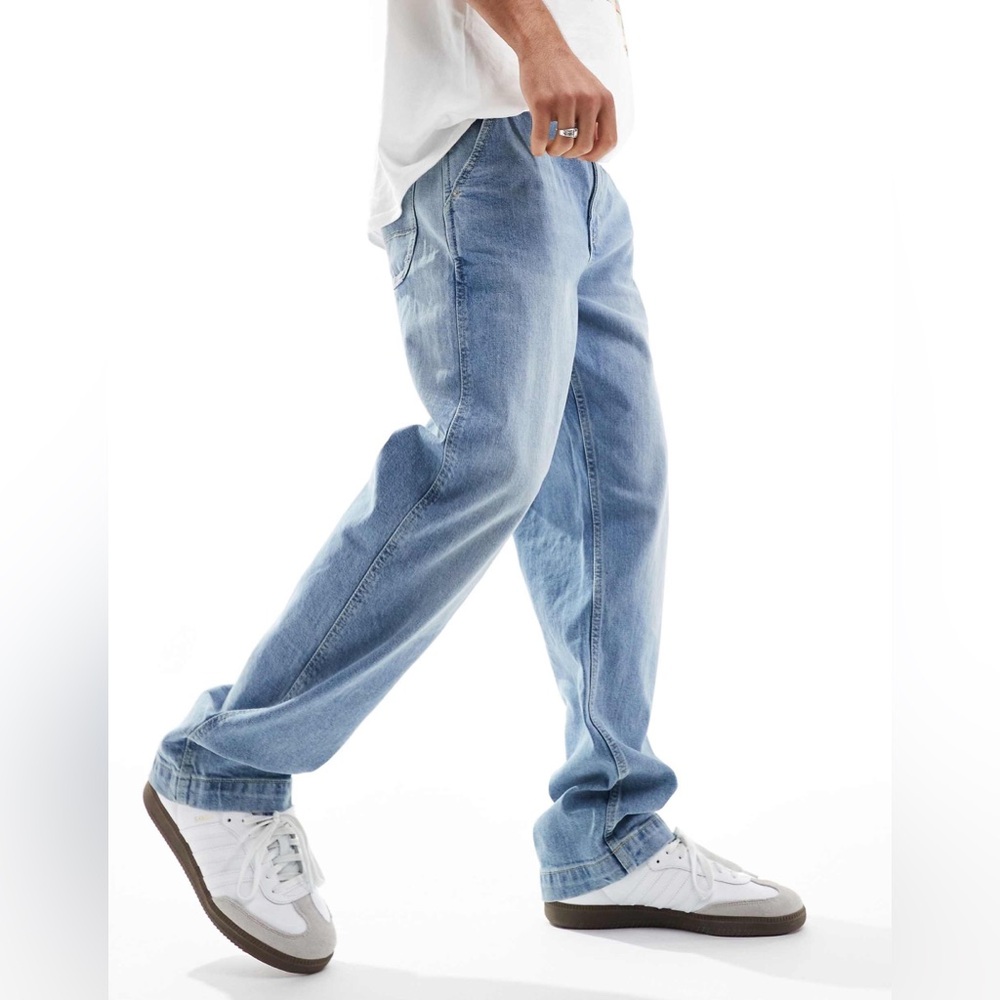 Cotton On carpenter baggy jeans